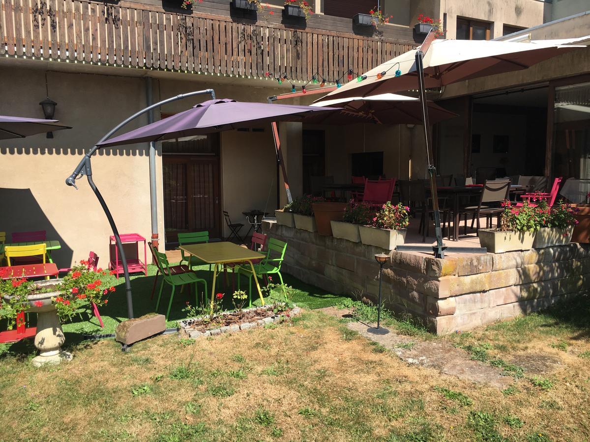 Hotel Les Cigognes Abreschviller Exterior foto